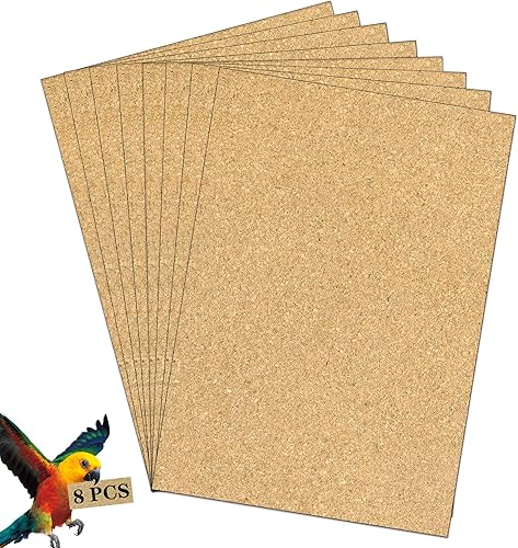 Papel de grava para jaula de pájaros, papel de revestimiento de jaula de pájaros, forro de grava cortable, papel de arena de mar, jaulas de animales