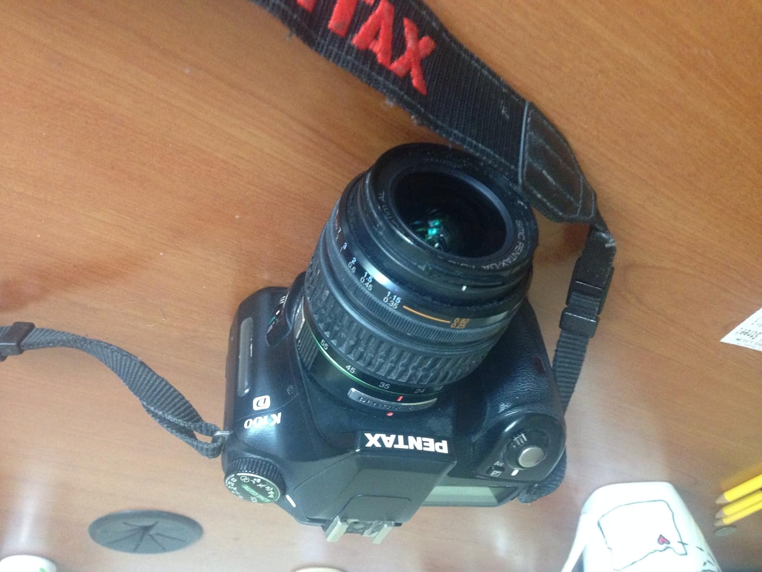 Pentax K100D 6.1MP Digital SLR Camera Shake Reduction and 18-55mm f/3.5-5.6 Lens