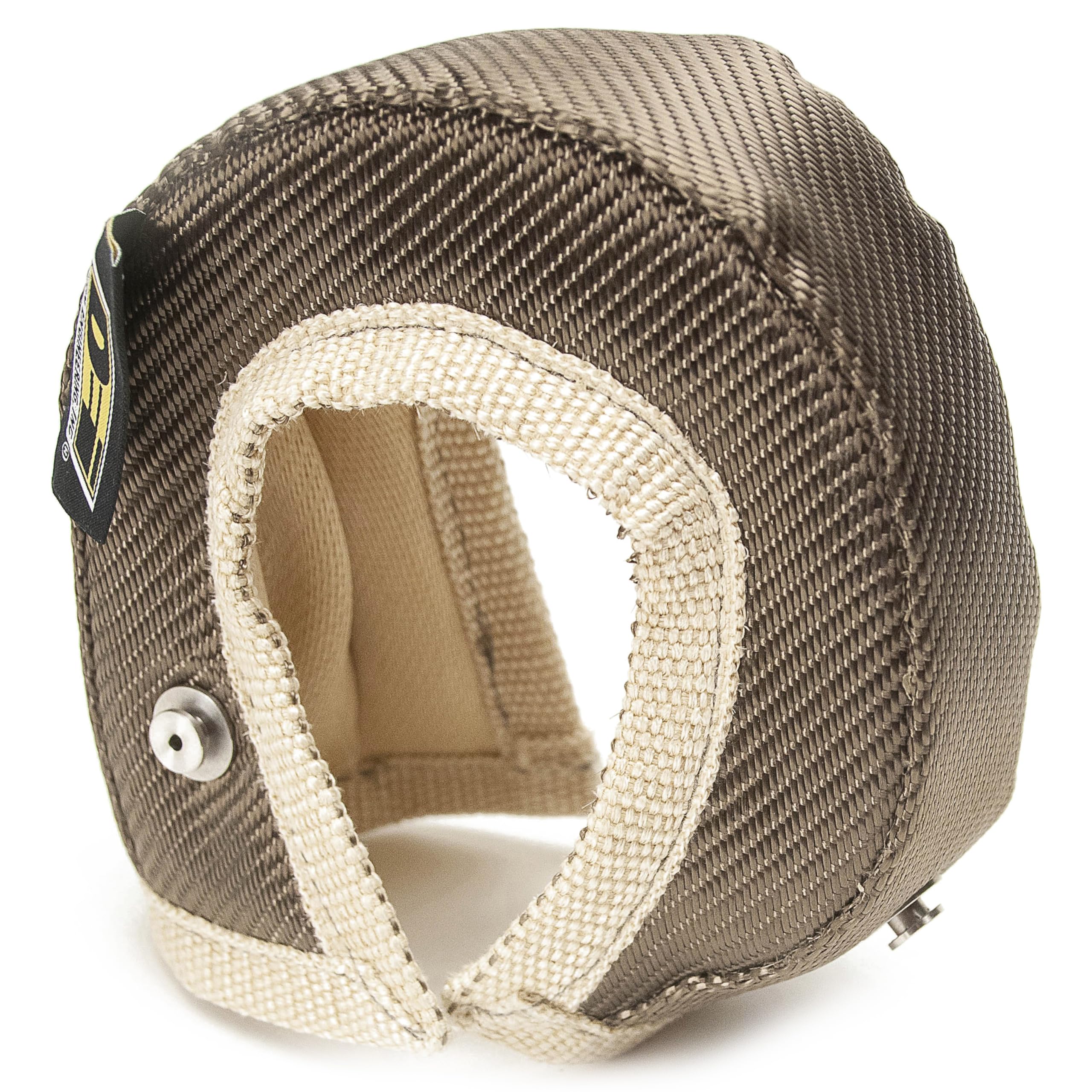 Design Engineering 010140 T3 Titanium Turbo Shield - Custom Fit Turbo Blanket, 19" x 2.5"