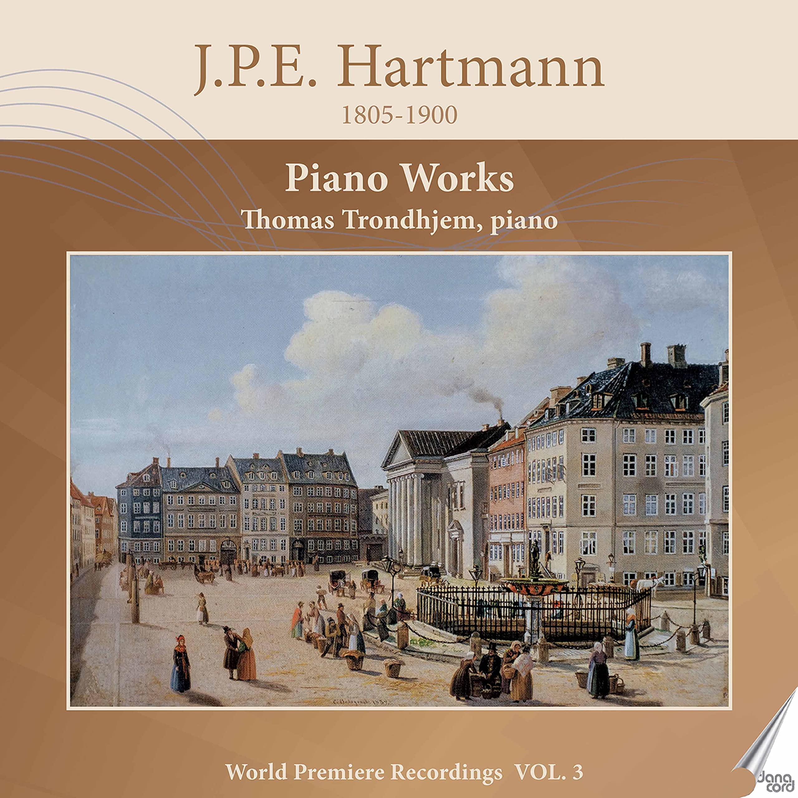 DACOCD907 Thomas Trondhjem J.p.e Hartmann: Piano Works, Vol. 3 CD NEW