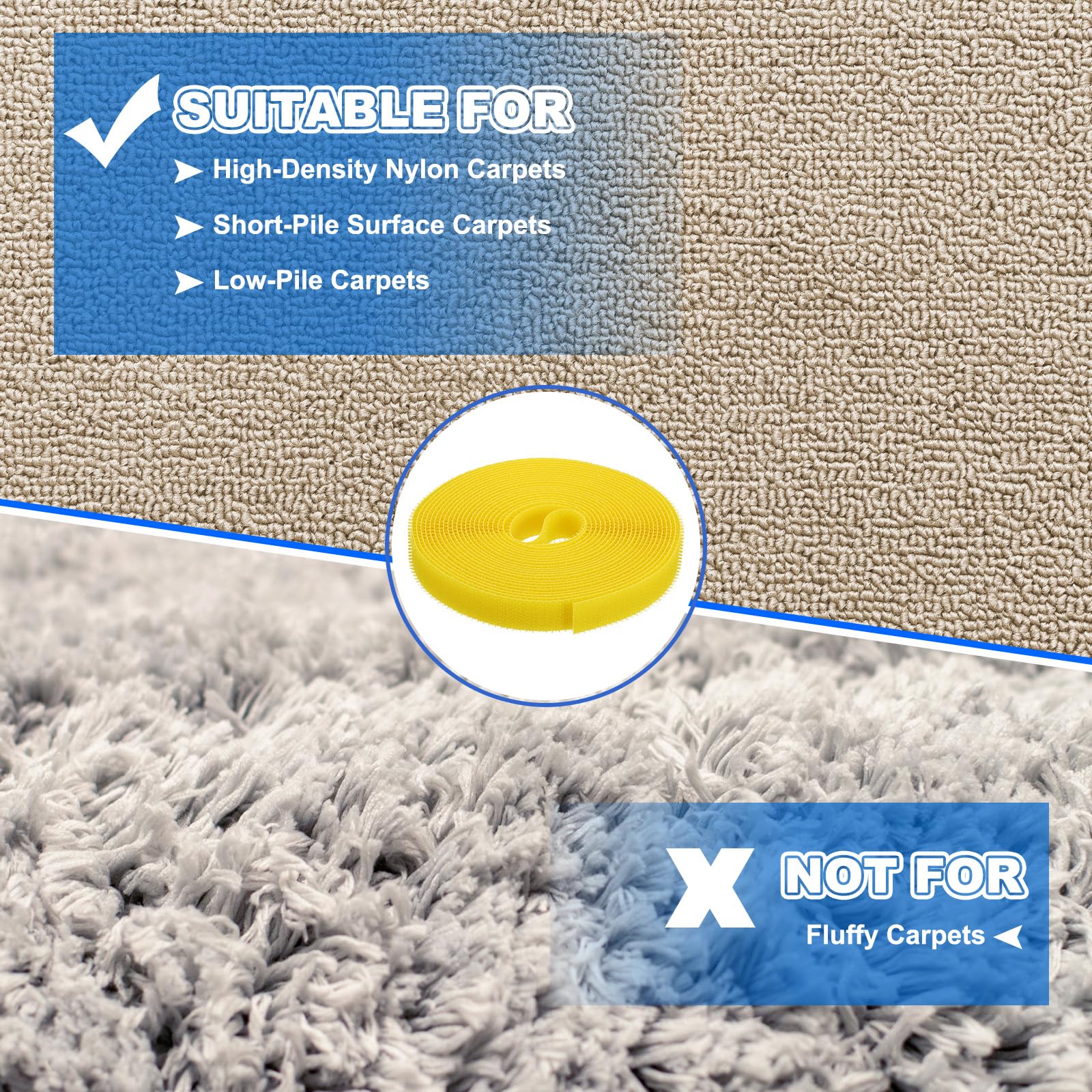 PATIKIL Carpet Marker Strips 15mm x 5 Meters - Image 4