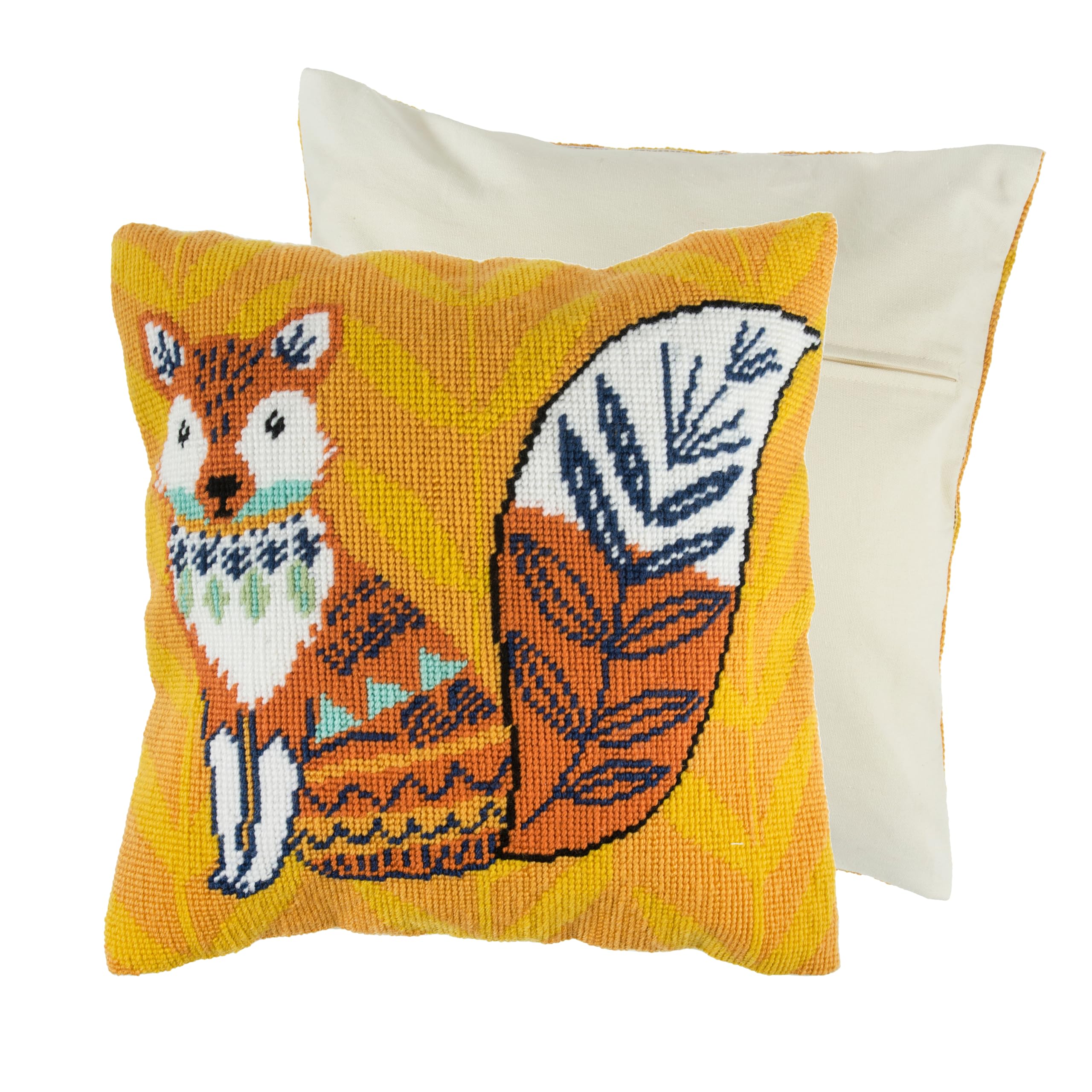 Groves Of Thames Tap Cush FoxHalf Cross Stitch / Tapestry Kit: Cushion: FoxTrimits from B&Q