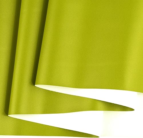 Vista 43 de Ramya 1 rollo de hojas de piel sintética de color liso albaricoque, 1 rollo de 12 x 53 pulgadas, la piel sintética es ideal para proyectos