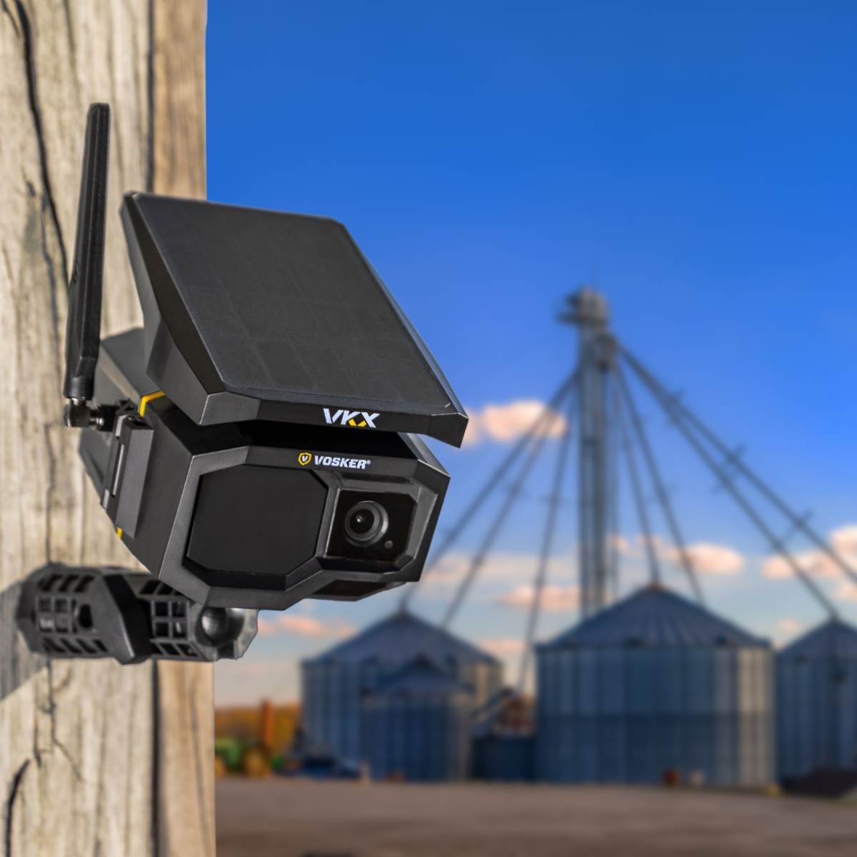 Amazon.com: Vosker VKX Farmers Pack Solar 4G LTE Security Camera