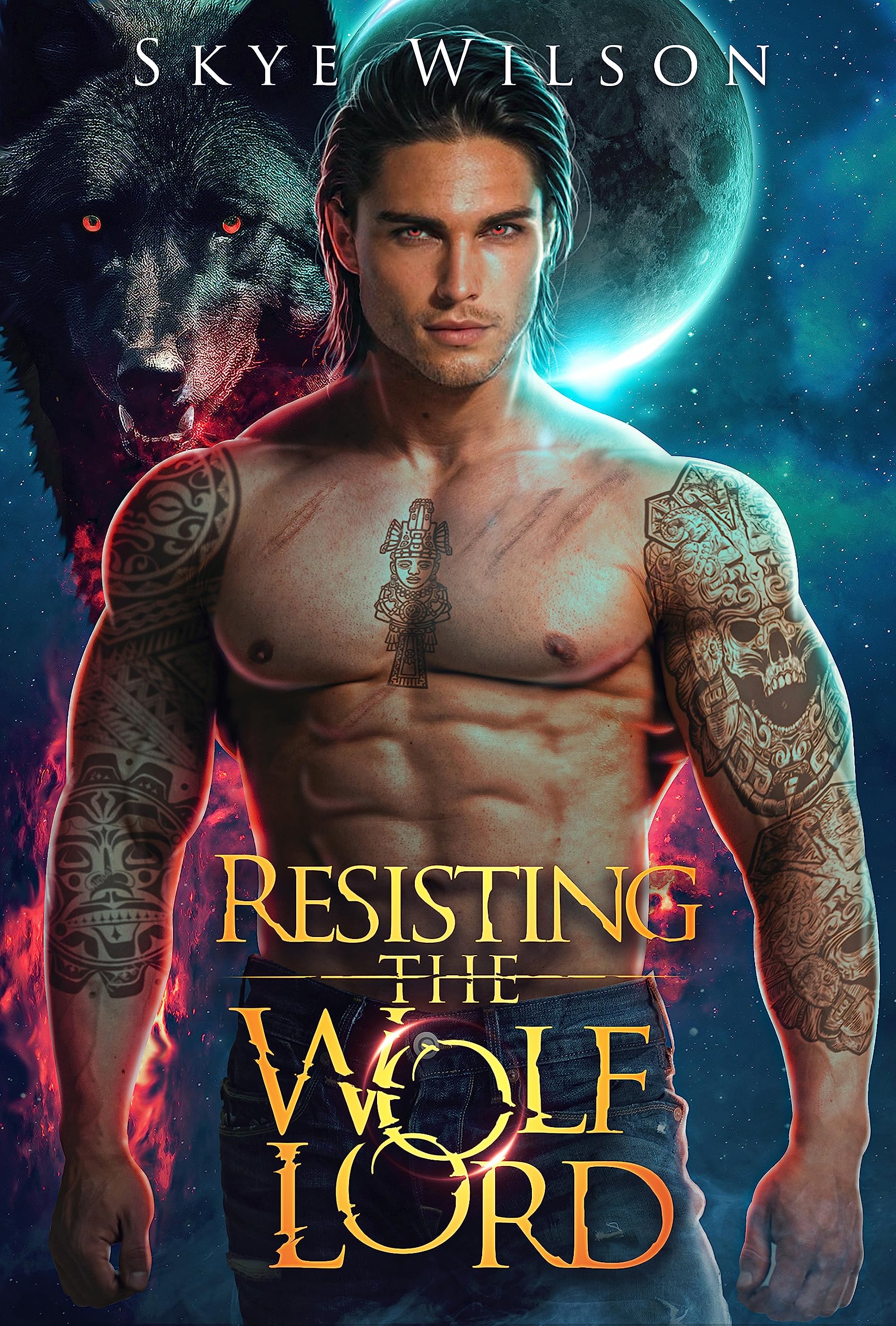 Resisting The Wolf Lord: An Enemies to Lovers Paranormal Romance (Lunar Bride Book 2)