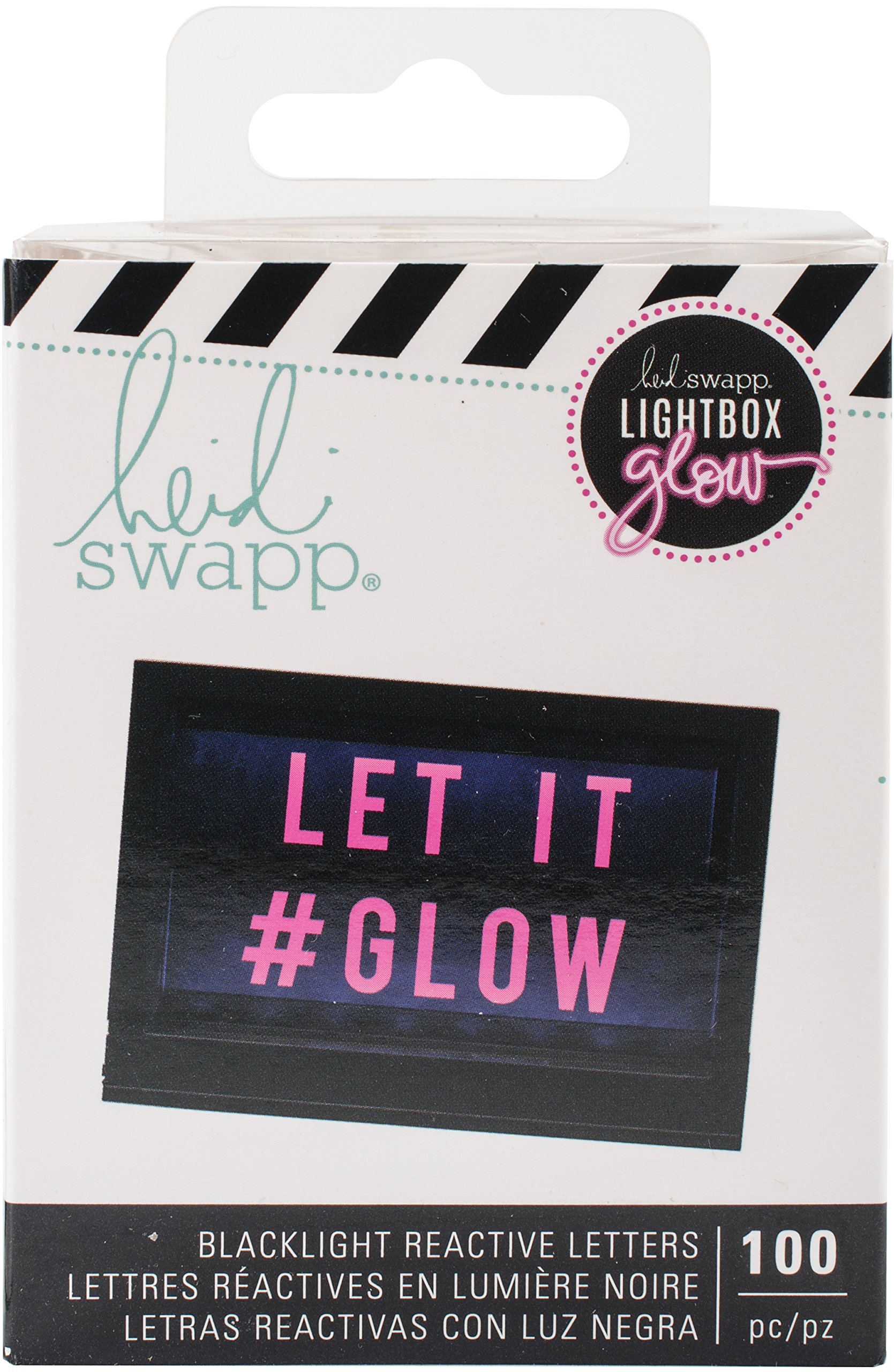 Heidi SwappPack Lightbox-Glow Mega-Pink (100 Pieces)