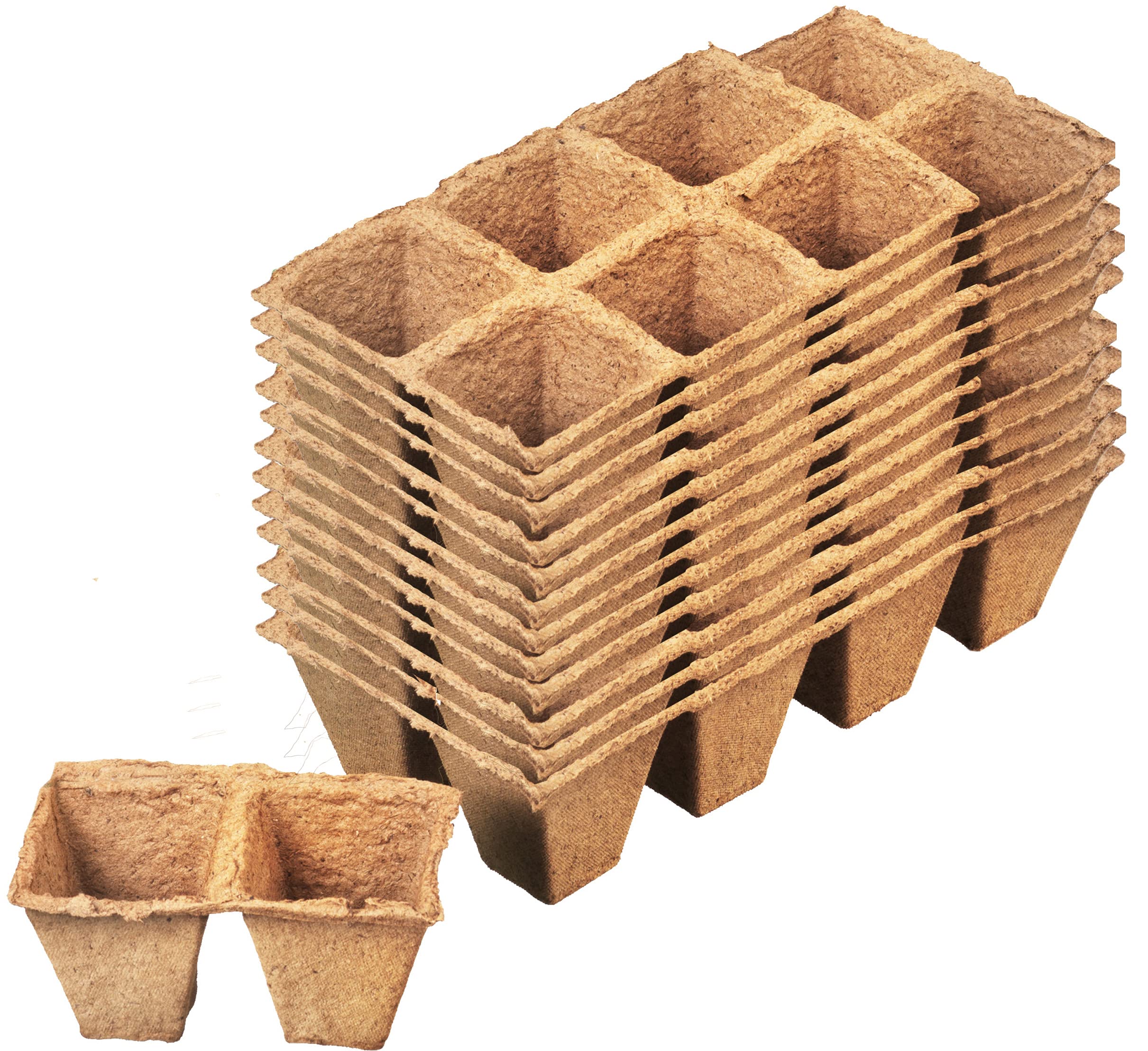 96 Vasi Biodegradabili In Carta Ø 6 Cm - Per Semi E Piantine Meister - Foto 2