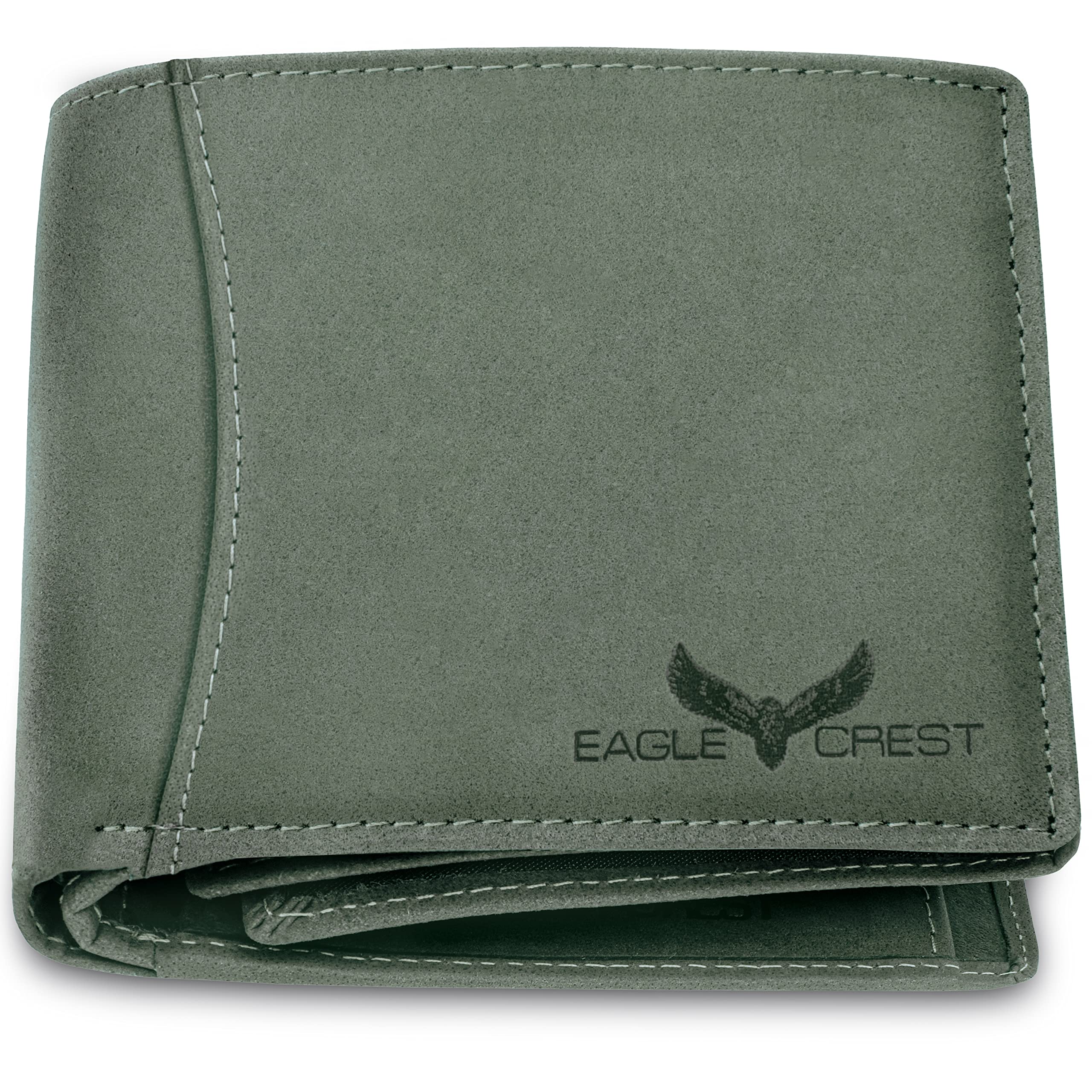 Nova Vintage Green Leather Wallet for Men