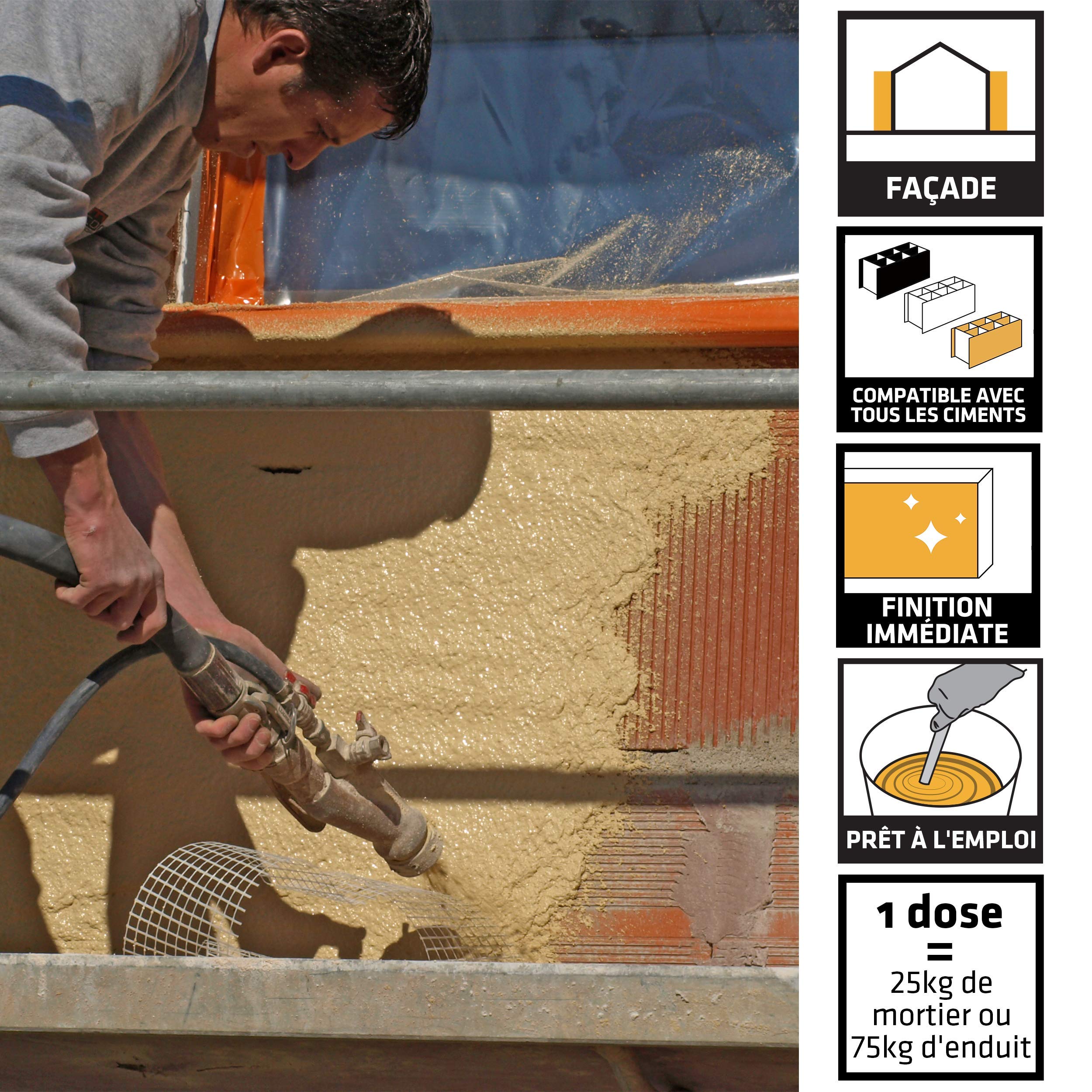 SIKA 552187 Acelerador de Enchufe, Transparente, 20 L | Para recubiertos, morteros de montaje y hormigón, mejora la resistencia a corto plazo - Toma 2 veces más rápida