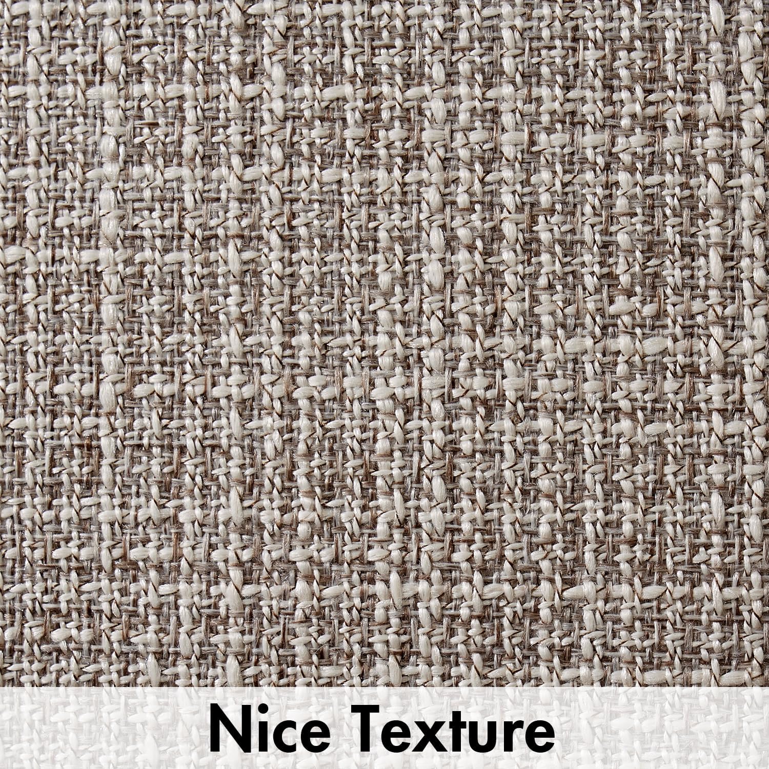 MIULEE Burlap Linen Throw Pillow Covers 18x18 Inch Set of 2 Khaki Decorative Pillows Modern Farmhouse Pillowcases Soft Accent Cushion Covers for Outdoor Couch Sofa Bedroom Livingroom Home Decor