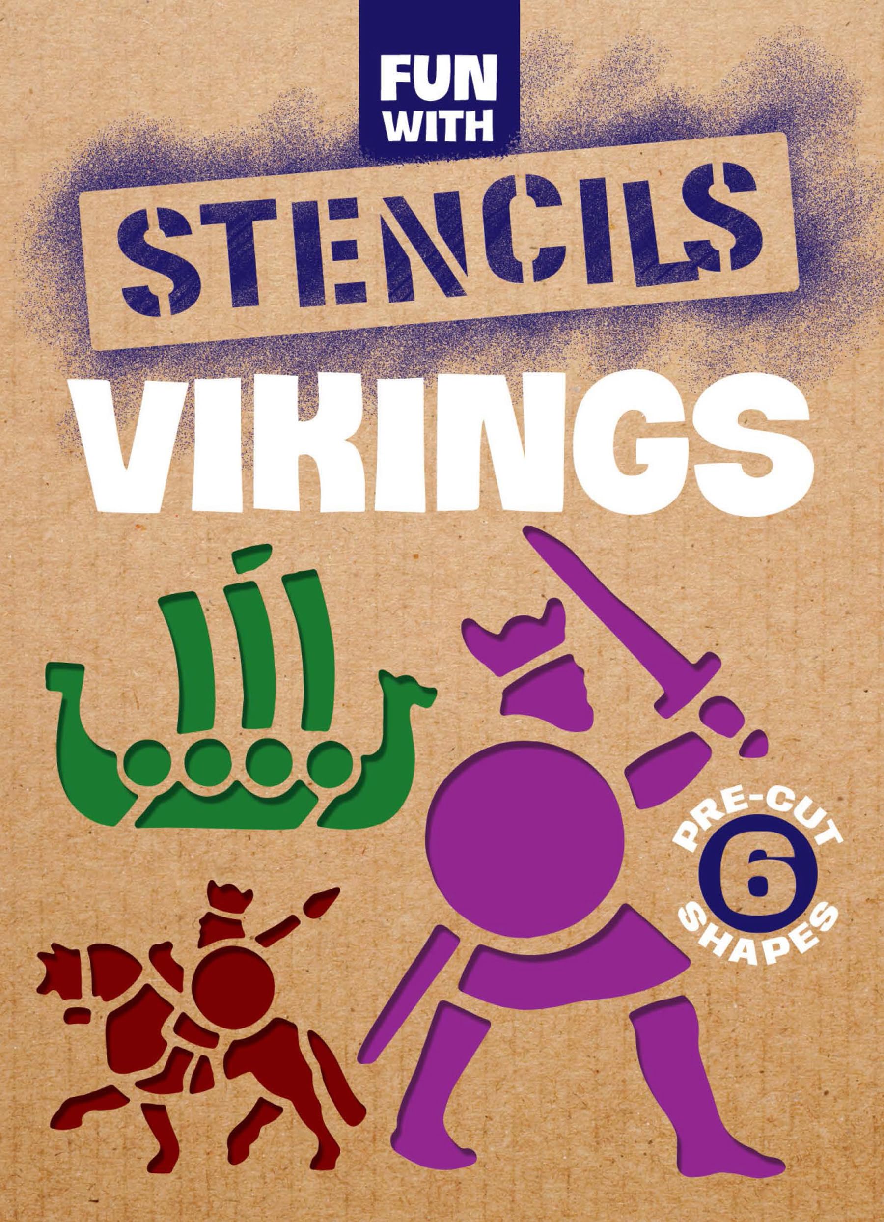 Fun with Stencils: Vikings (Little Activity Books)