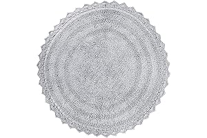 RAJRANG 24-Inch Circular Bathroom Rug