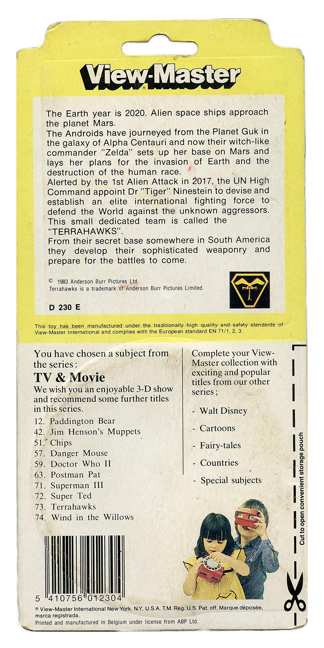 Grand Tour of Central and South America - View-Master 3 Reel Set