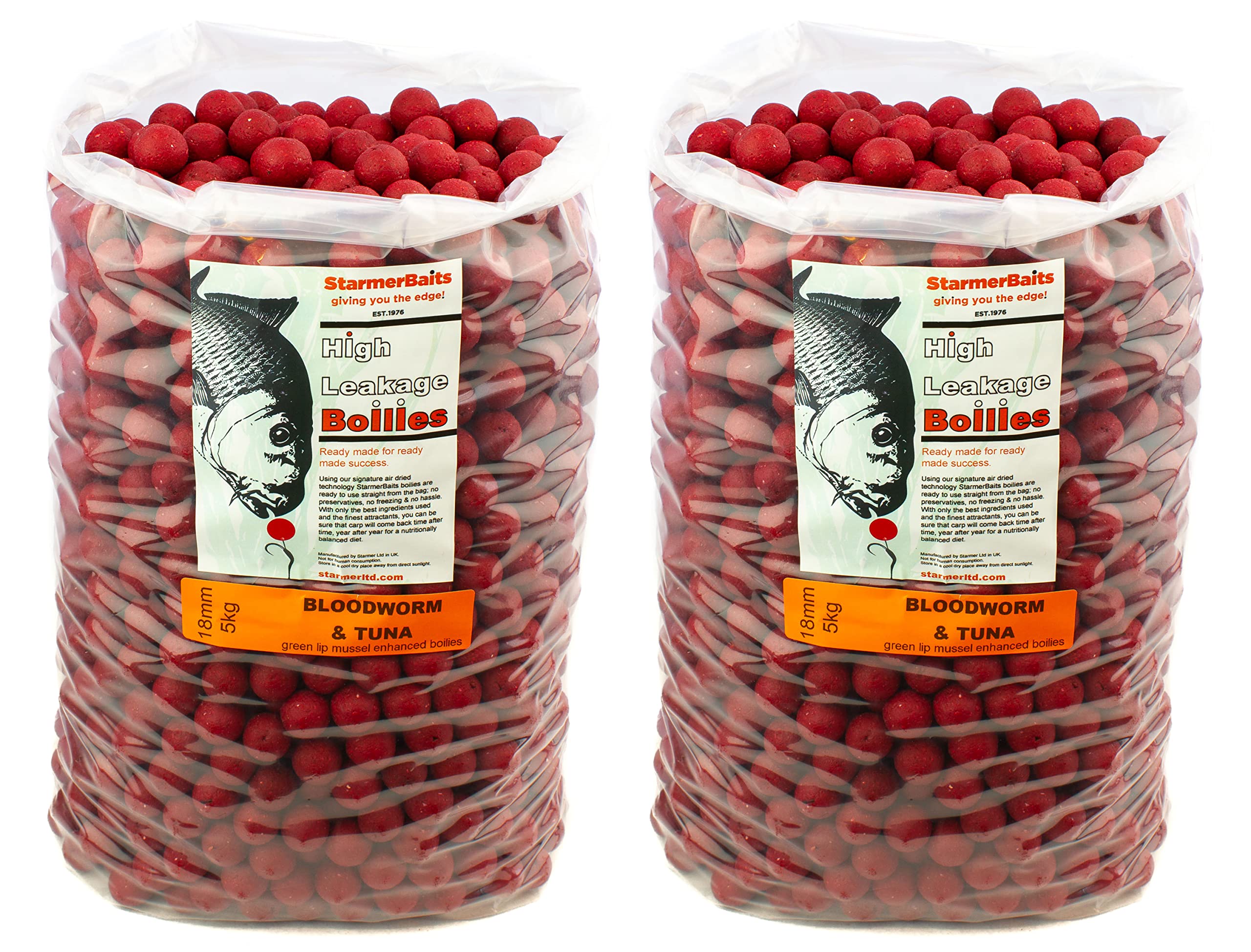 starmerbaits boilies/BLOODWORM & TUNA / 18mm / 10kg