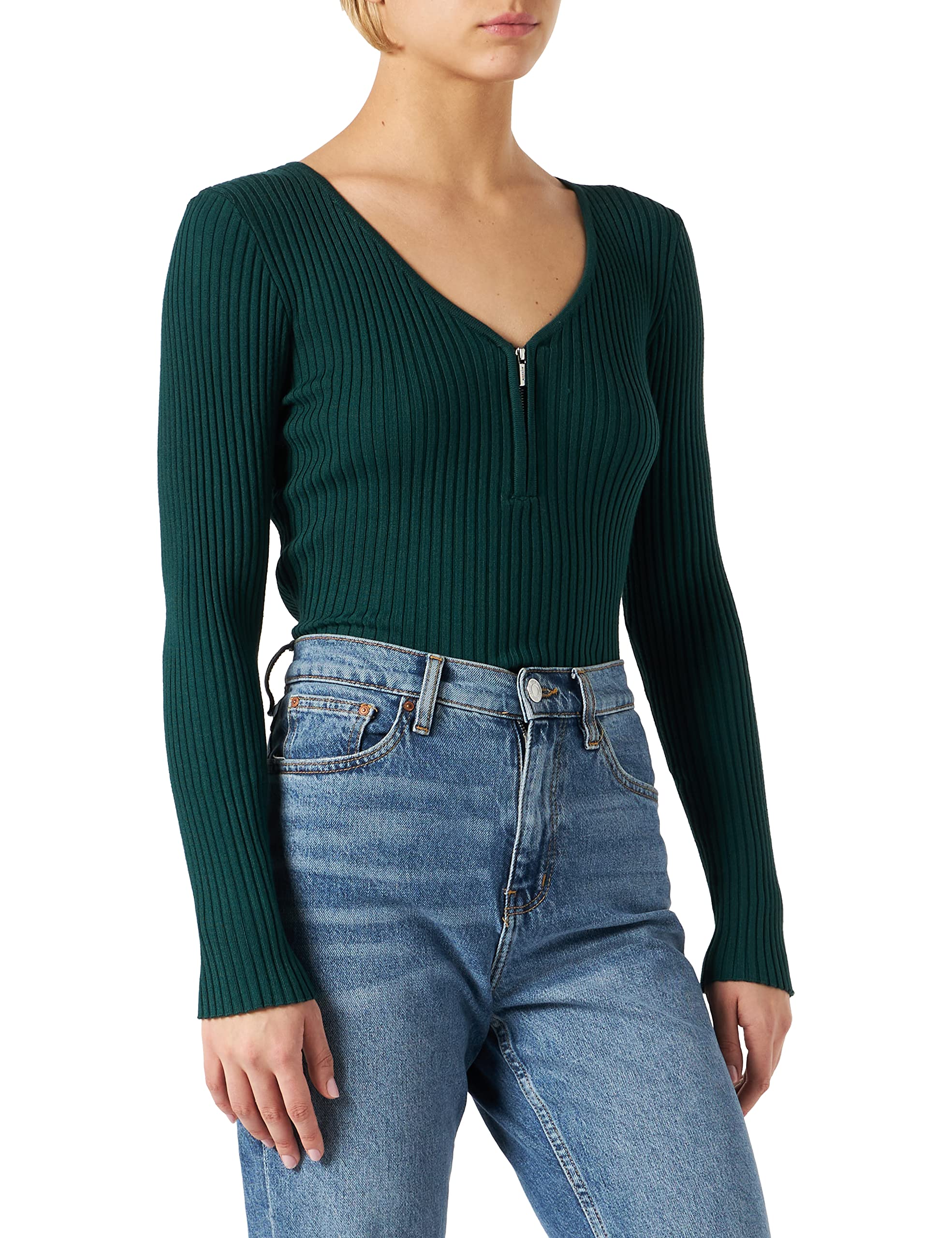 Morgan 182-maliko.m Women's Jumper, Green, UK 6-8