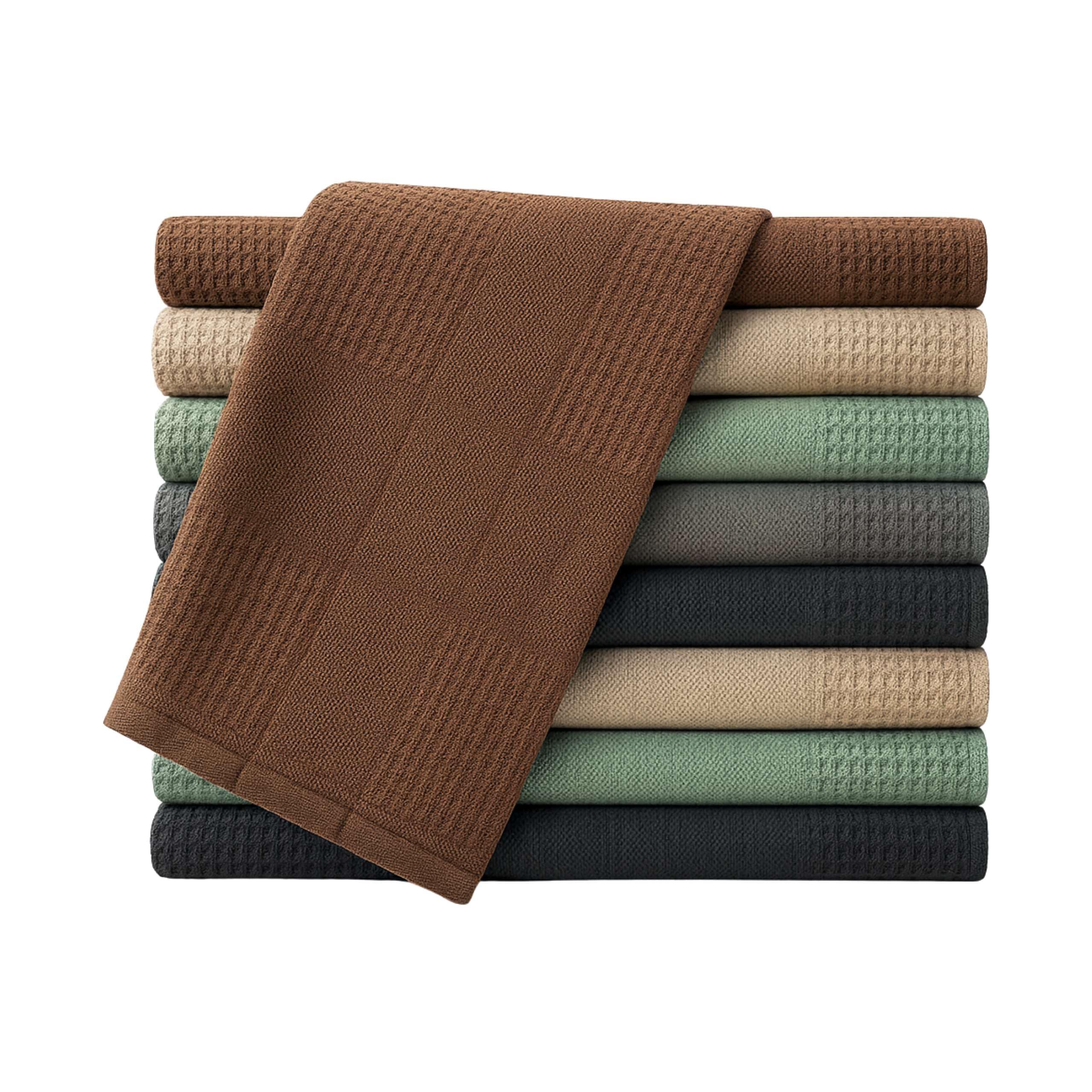 Artwelt Mikrofasertücher Geschirrtücher Reinigungstücher Putztücher/Putzlappen – Fusselfrei Saugstark & Waschbar Küchentücher & Fensterputzer für Glas/Haushalt – 60X40 cm 40 Stück