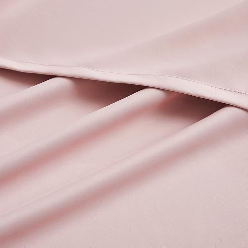 Miniatura 8 de DUALIFE 2 paneles de cortinas de privacidad de 80 pulgadas, cortinas de oscurecimiento de habitación para dormitorio de niñas, con aislamiento