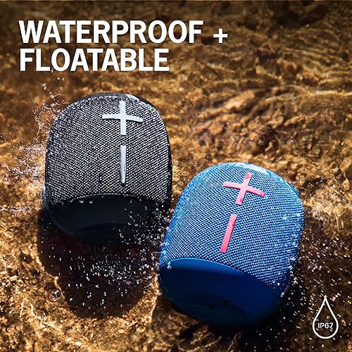 Miniatura 6 de ULTIMATE EARS WONDERBOOM 3, pequeño altavoz Bluetooth inalámbrico portátil, sonido de graves grandes de 360 grados para exteriores, impermeable, a