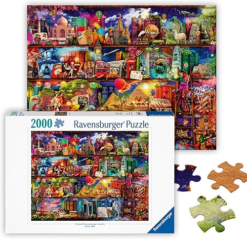 Ravensburger mundo de libros rompecabezas 2000 piezas