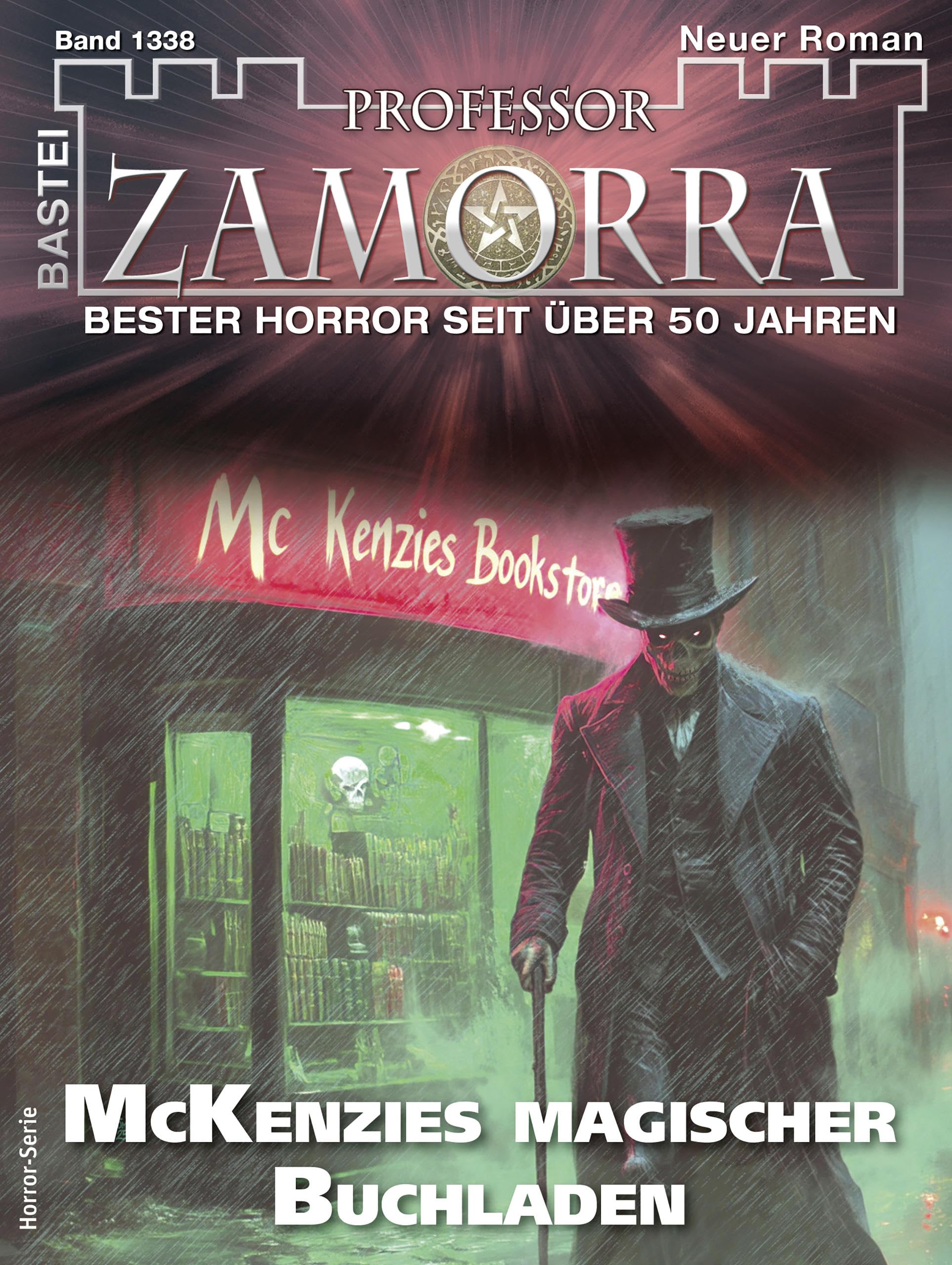 Cover of Professor Zamorra, #1338: McKenzies magischer Buchladen