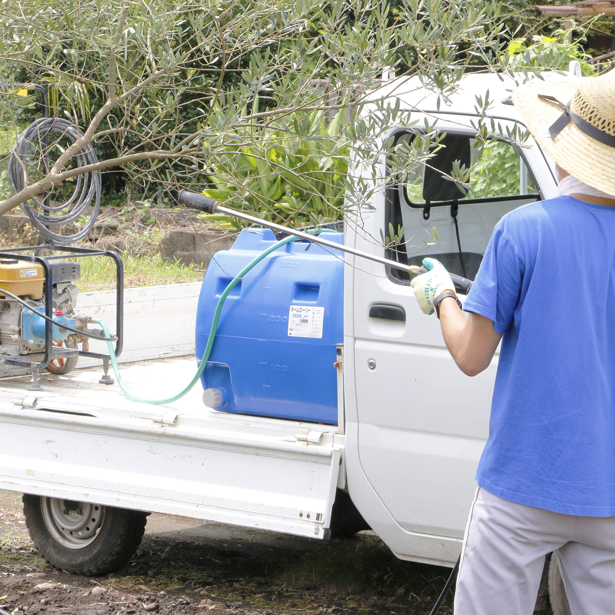 Amazon.co.jp: ホームローリー100L 黄色 (雨水タンク) 貯水槽・貯水