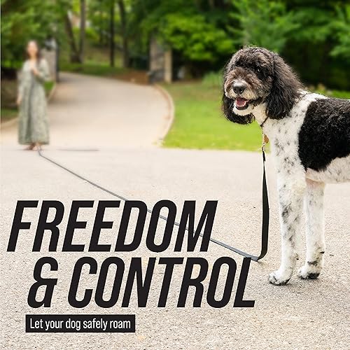 Miniatura 4 de Leashboss - Correa de plomo extra larga para entrenamiento de perros - Correa para perros de fuera de 30 pies
