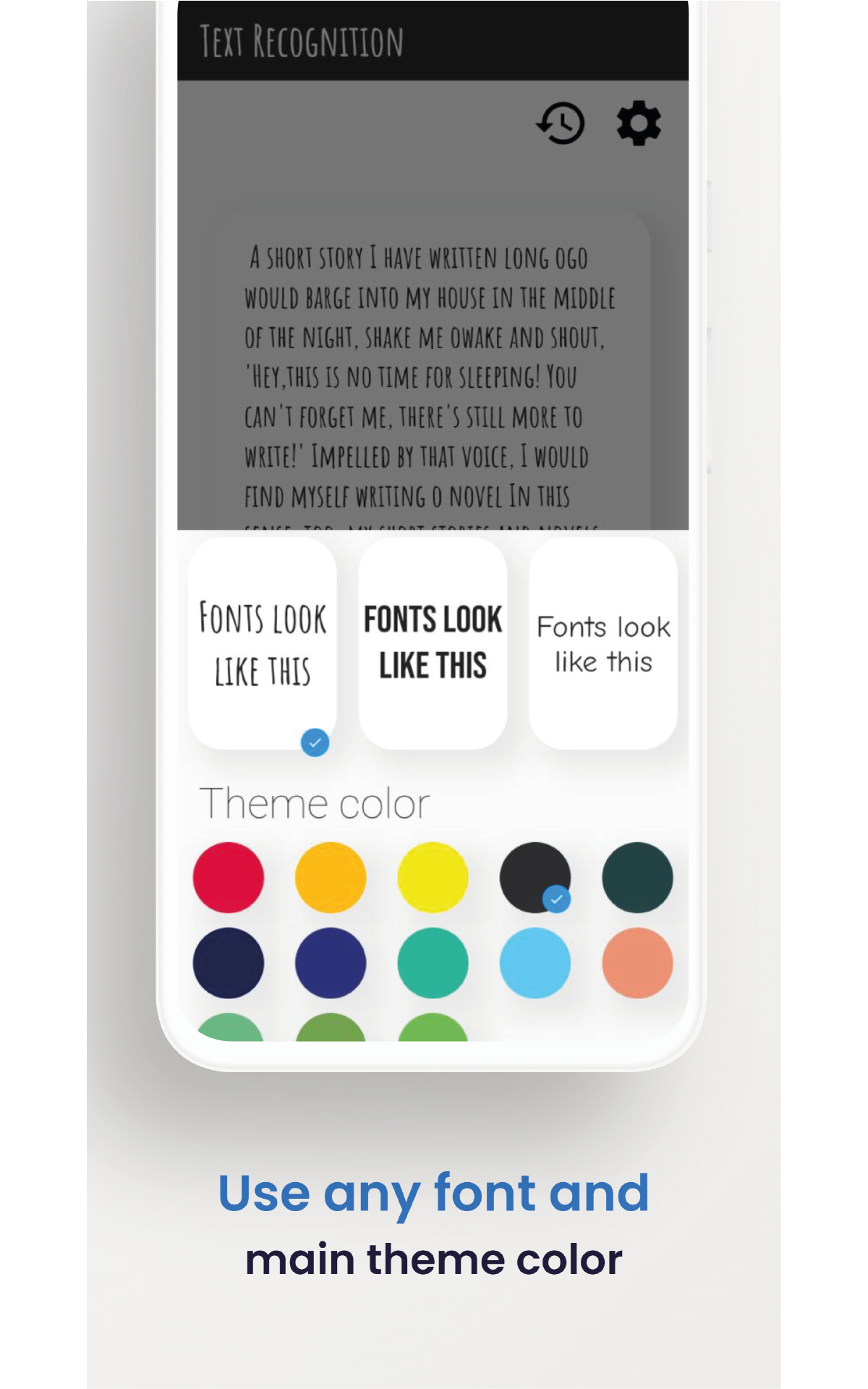 Text Recognition -Text Scanner [Ocr] - App on Amazon Appstore