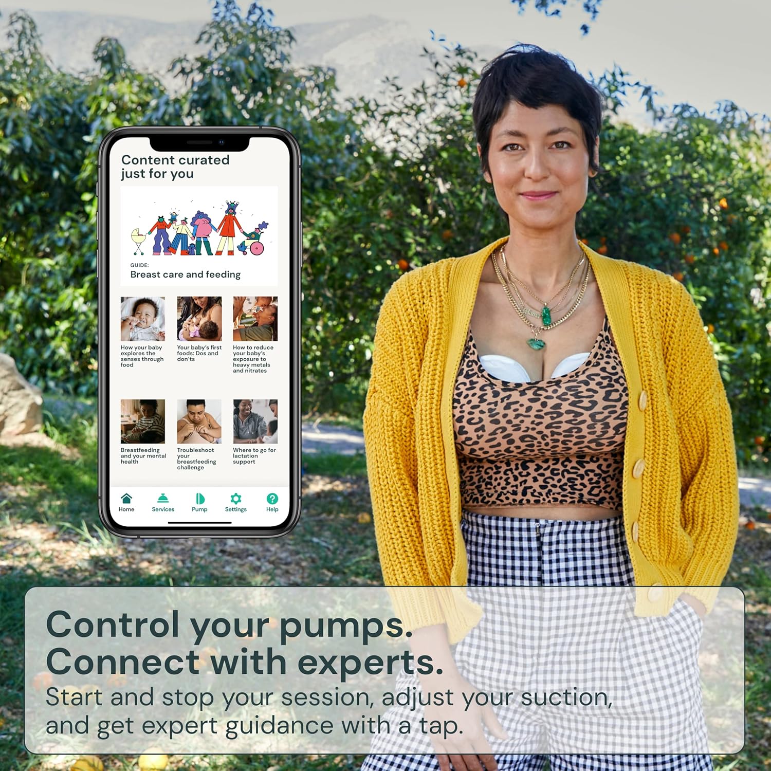 Willow Pump Wearable Breast Pump | Willow Go™ Hands Free, Cord Free Double Electric Breast Pump | Discreet and Quiet in Bra Design with app Control | 21mm and 24mm Flange : Baby
