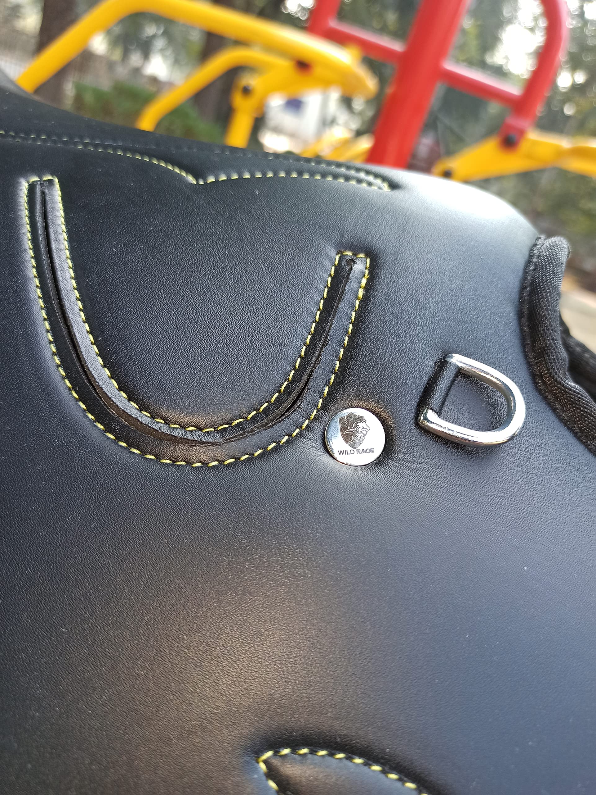 WILDRACE Sella da corsa per cavalli 45,7 cm Nero