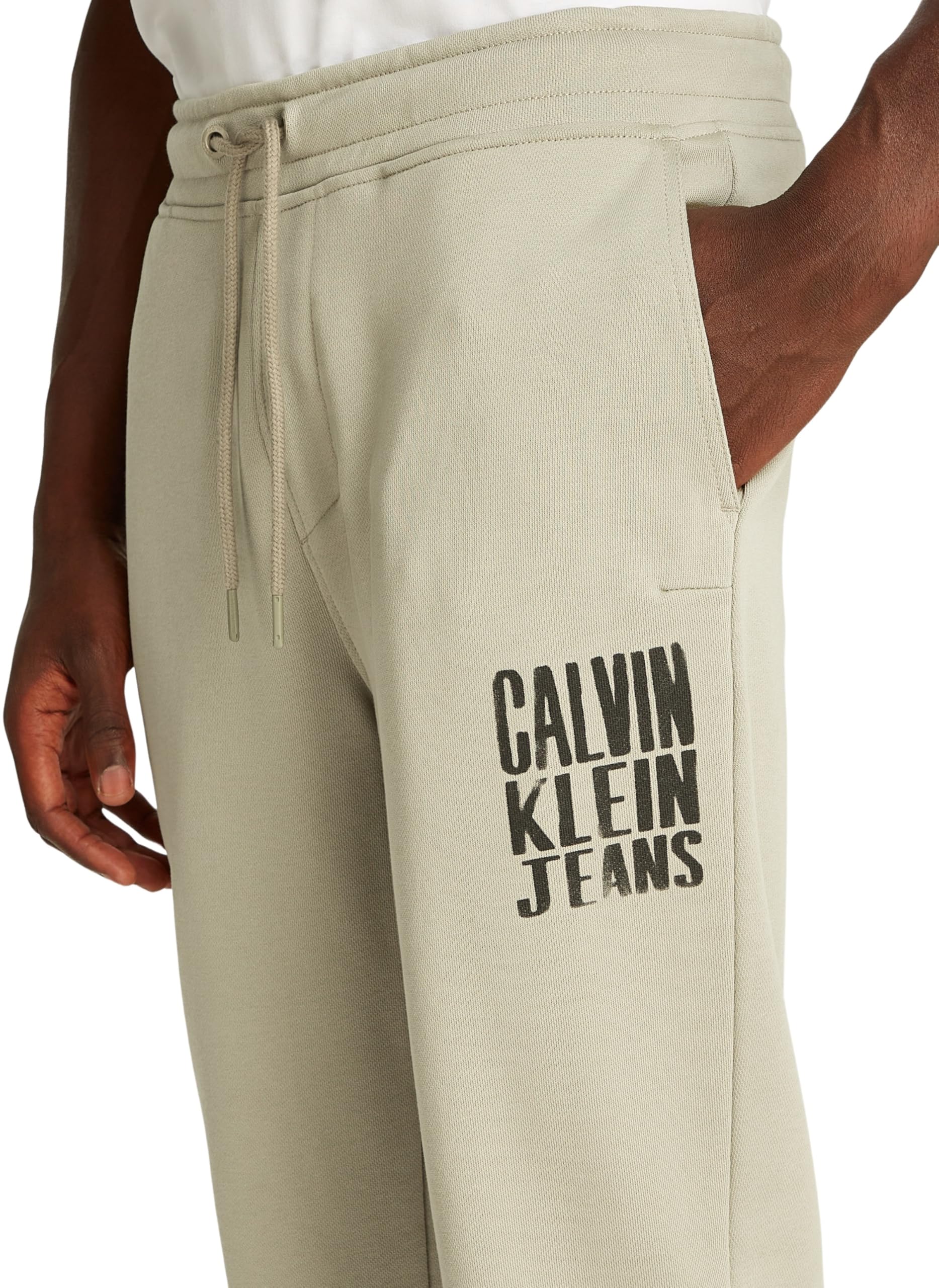 Calvin Klein - Painted Jeans Pant J30j327535, Pantaloni da Tuta Unisex - Adulto