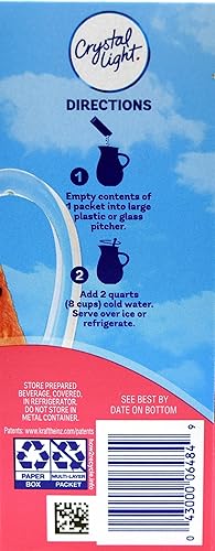 Miniatura 143 de Crystal Light - Mezcla de bebida en polvo con sabor natural a limonada, sin azúcar, 48 paquetes