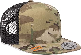 Flexfit Men's one_Size Trucker Cap, Black, Alpha