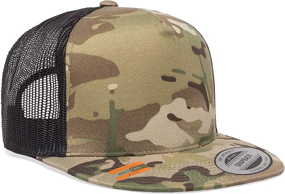 Flexfit Men's one_Size Trucker Cap, Black, Alpha