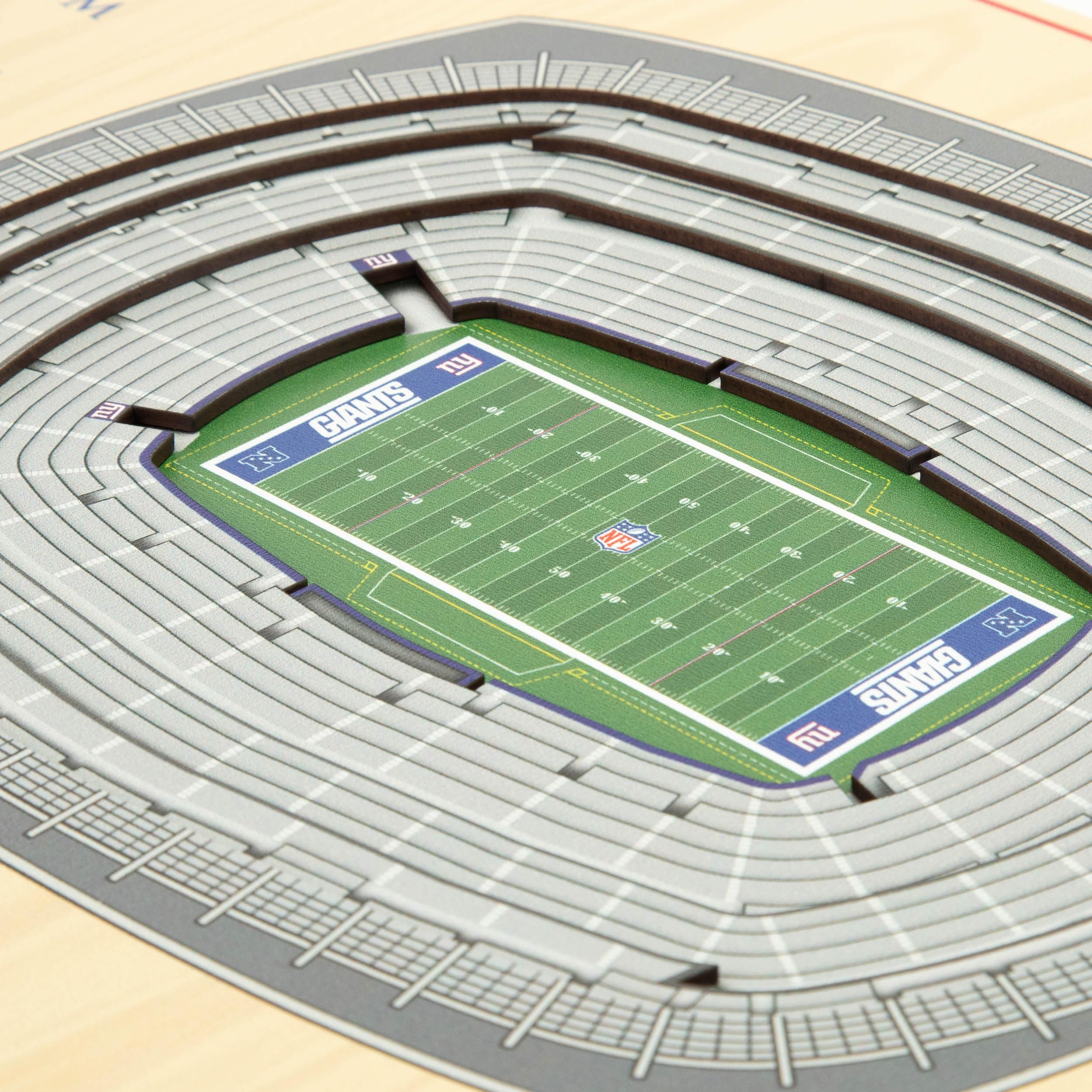 YouTheFan NFL StadionView Wandbild, 5-lagig