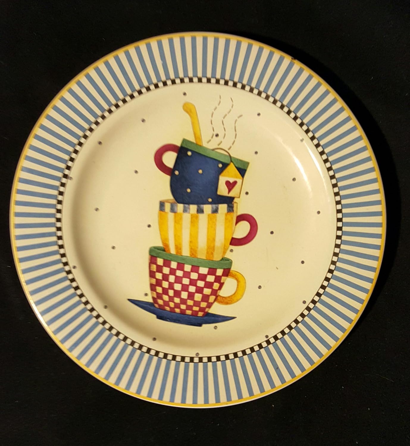 Sakura Teapots 'Cups' Plate Everything Else