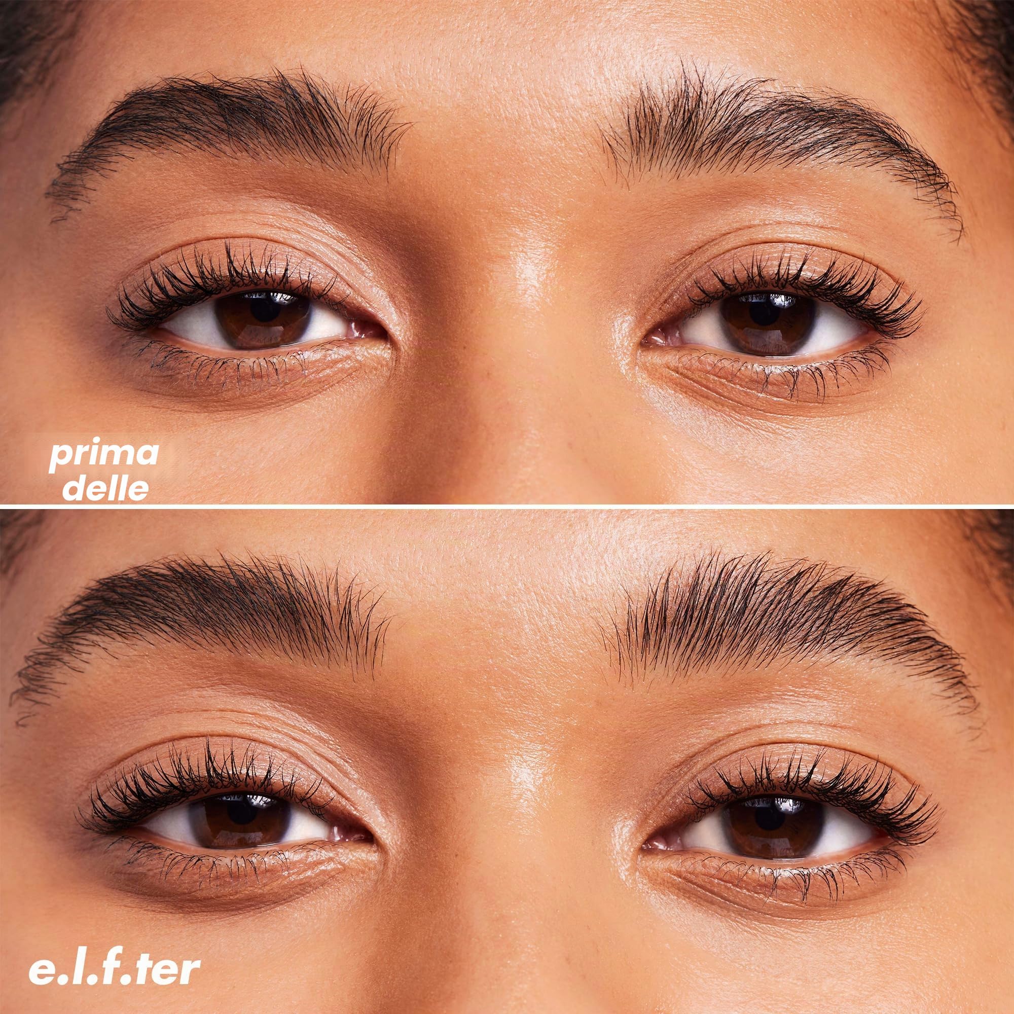 e.l.f. Brow Laminating Gel, gel per sopracciglia ad asciugatura invisibile, fissaggio forte resistente all’acqua, effetto laminato, pettinato e scolpito, prodotto vegano e non testato sugli animali