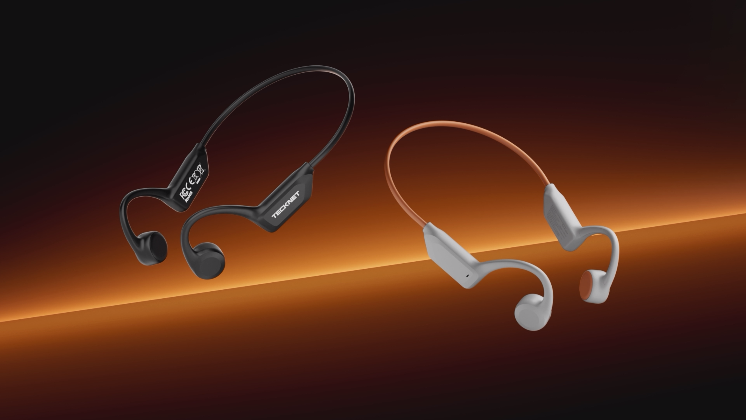 Amazon.com: TECKNET Bone Conduction Headphones, Bluetooth V6.0