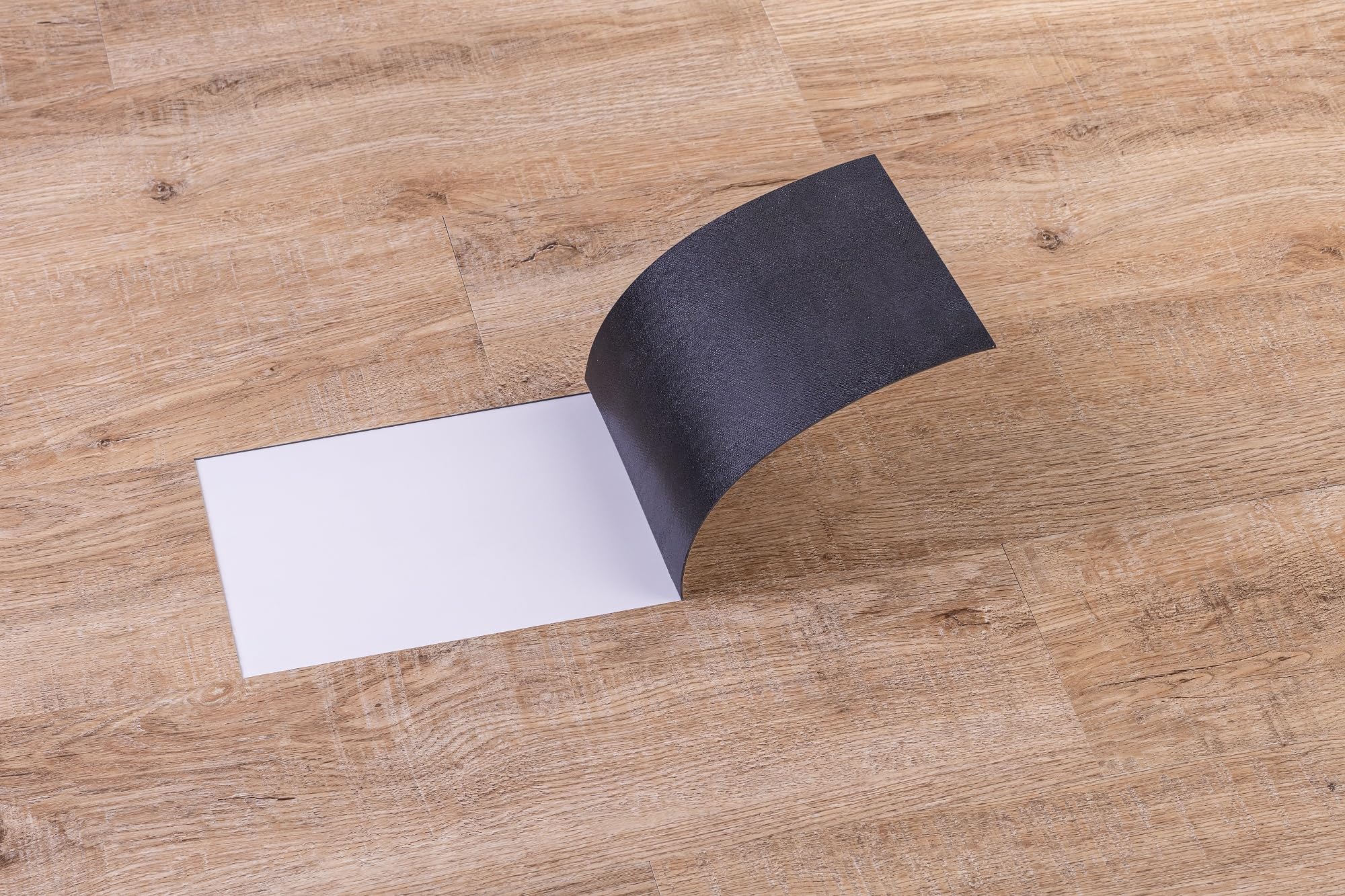 PVC Bodenbelag Vinylboden Selbstklebend ASCHE VALENCIA - 15,24 x 91,44 cm (16Stk./2,23 m²) - Selbstklebende Vinylplanken, Laminat Dielen – Gewaschen, Rutschfest, Wasserfest