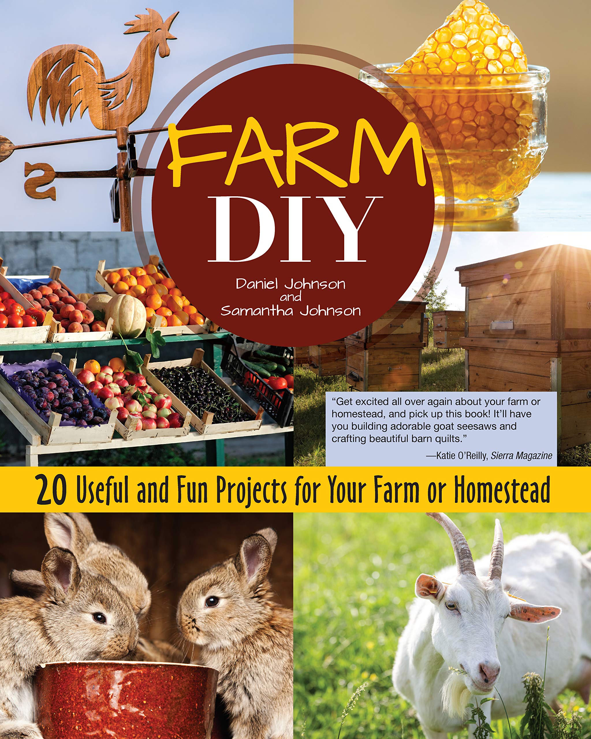 Farm DIY: 20 Useful and Fun Projects for Your Farm or Homestead (CompanionHouse Books) Step-by-Step Beehive, Log Jack, Rabbit Nest Box, Farmers' Market Display Stand, Sawhorses, Goat Seesaw, and More