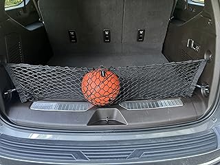 Envelope Style Automotive Elastic Trunk Mesh Cargo Net for Suburban fits Tahoe 2021-2023 - Premium Trunk Organizer and Storage - Luggage Net for SUV - Best Car Organizer Made for Escalade fits Yukon