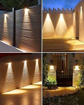 Amazon.co.jp: LIFENGSOLER ソーラーライト 屋外 フェンスライト