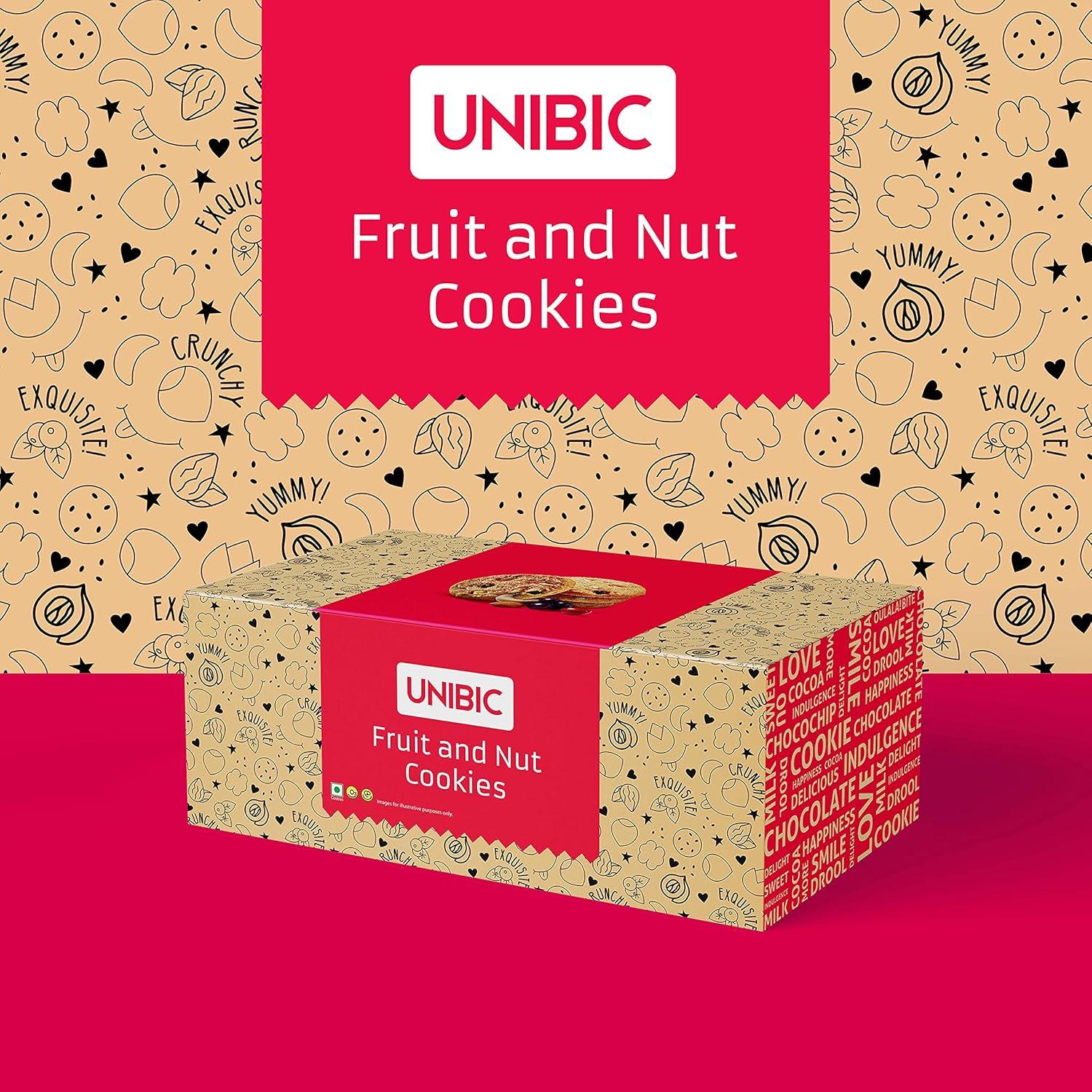 UNIBIC Cookies Fruit & Nut Cookies, 1kg Amazon.in Grocery & Gourmet