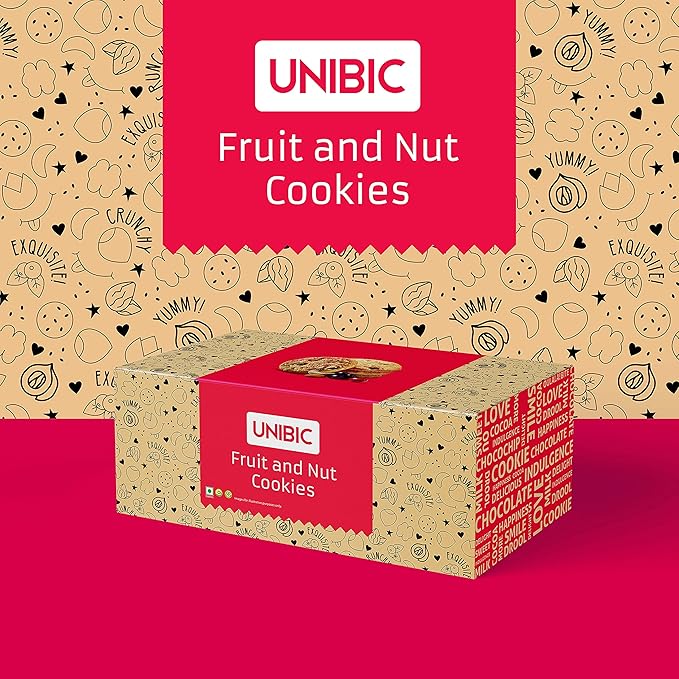 UNIBIC Cookies Fruit & Nut Cookies, 1kg at Rs. 212