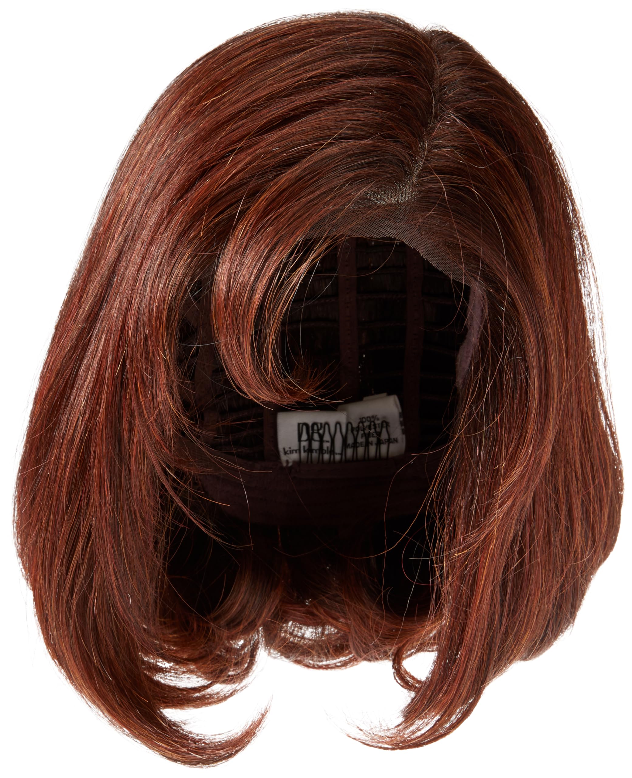 Kim Kimble Kiara Chic Modern Chin-Length Bob Wig, Average Cap, MC30 130SS Cherry Cola