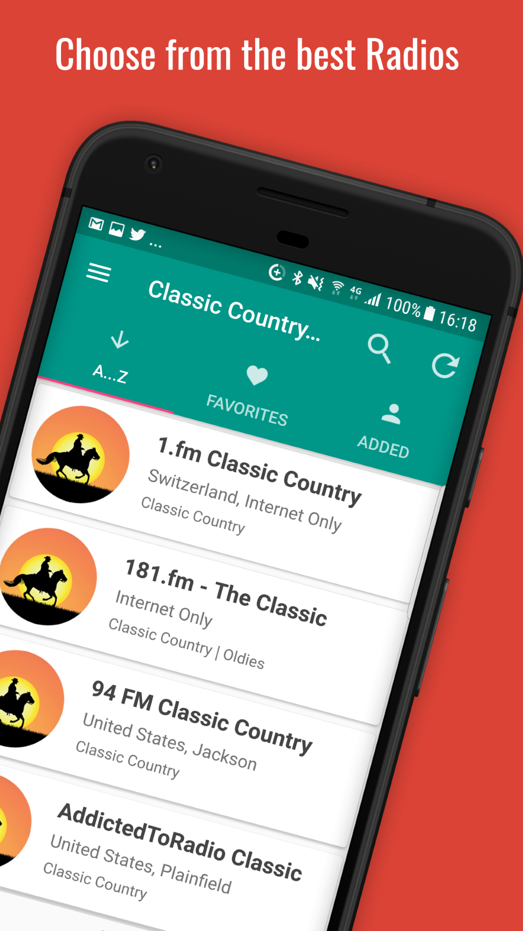Classic Country Radio Stations App on Amazon Appstore