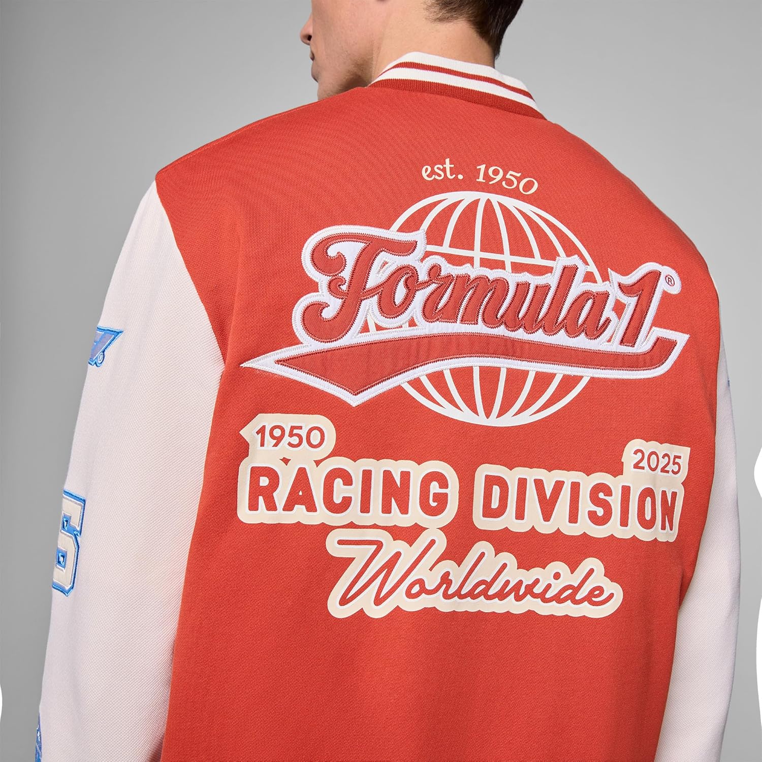 Formula 1 Heritage Varsity Jacket Red - Image 5