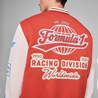 Formula 1 Heritage Varsity Jacket Red