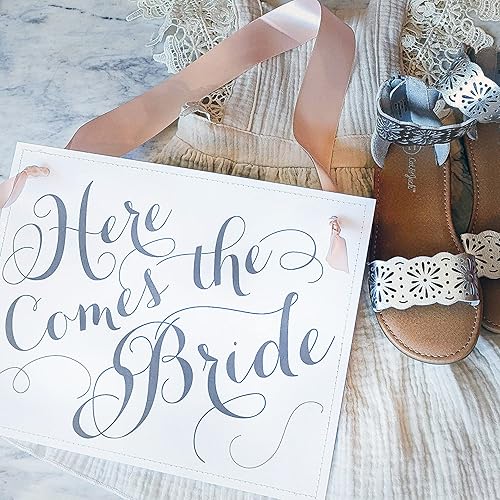 Vista 41 de Ring Bearer Wedding Sign & Flower Girl Ceremony Banner Classic (Can't Be Trusted Orange)