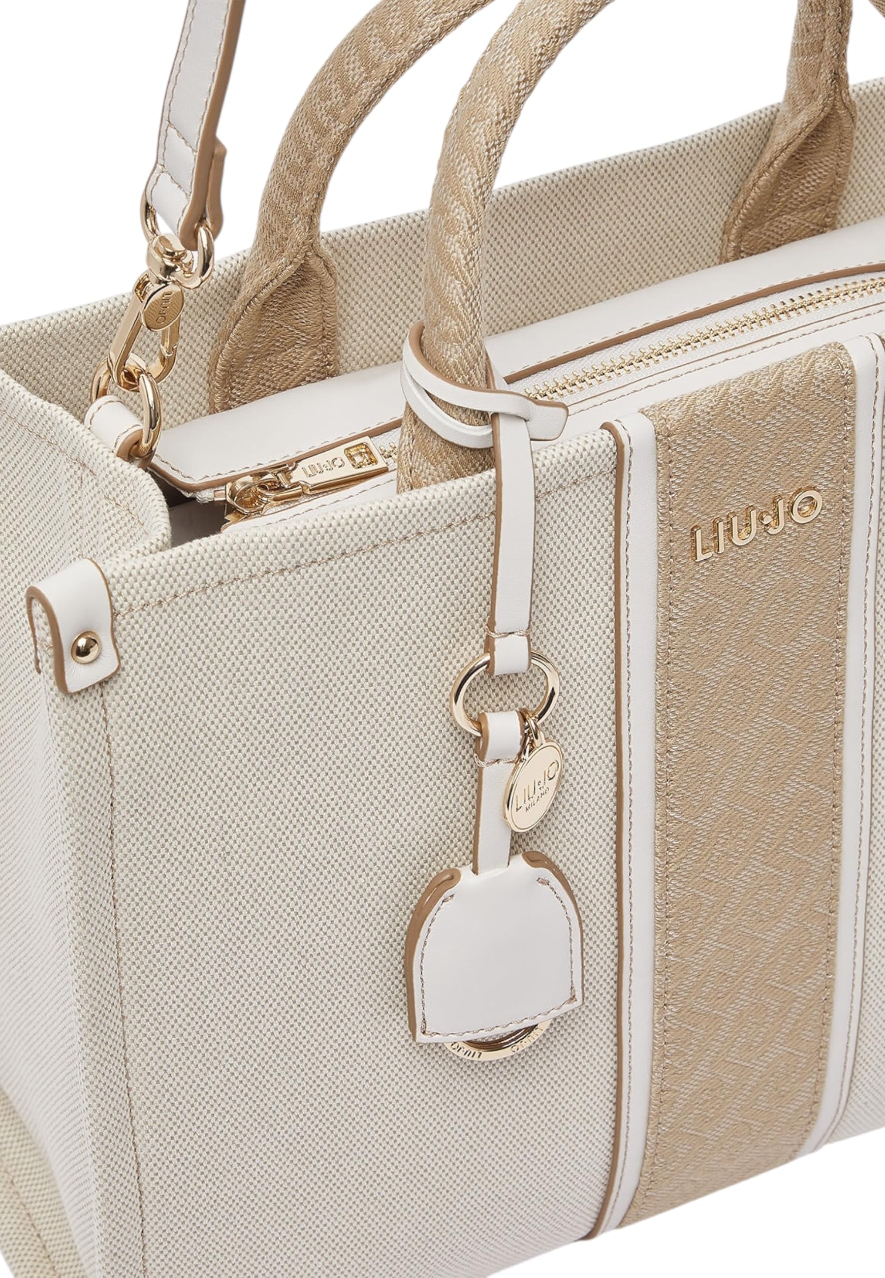 Liu Jo borsetta borsa a tracolla Ridhi Tote Bag Neutro/Cream beige