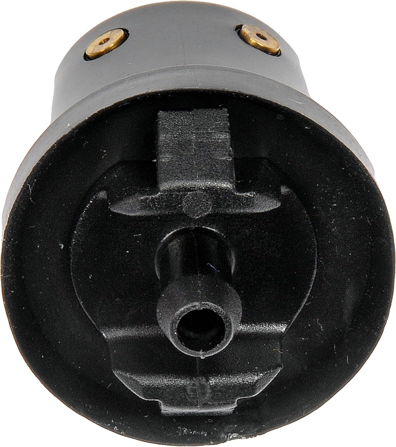 Dorman 47276 Windshield Washer Nozzle, bottom view with hose connection